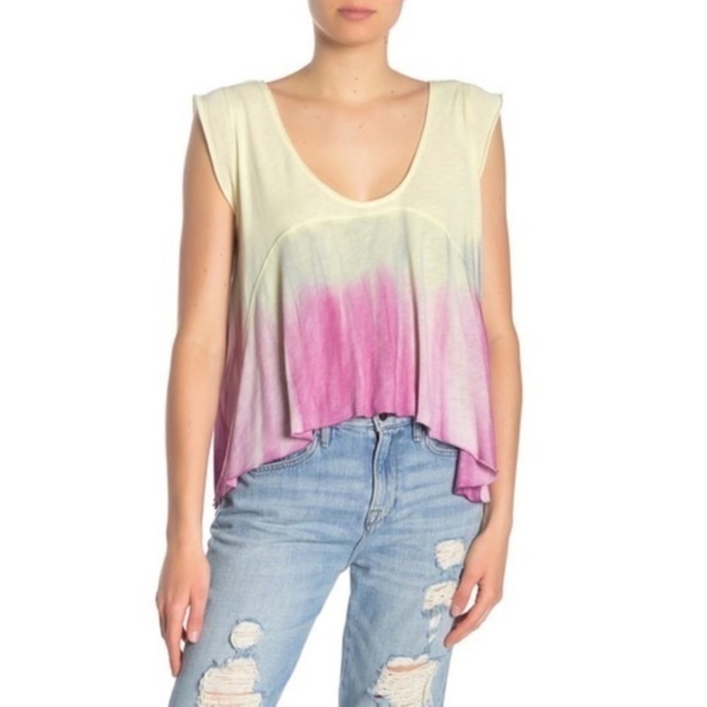 FREE PEOPLE “Paradise” Tee-Spring Break Combo-M